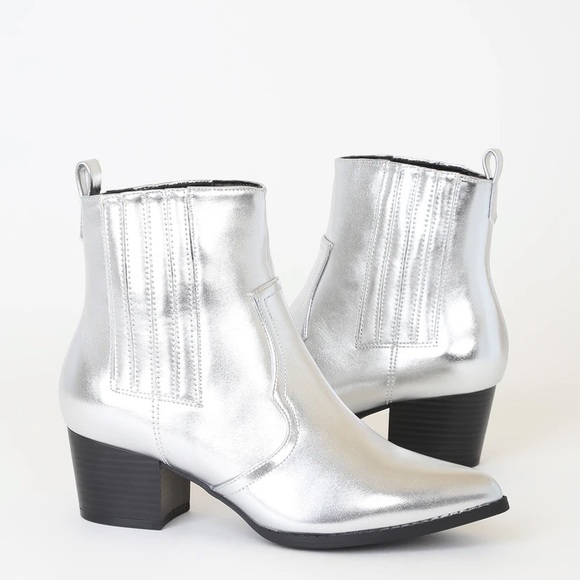 Mandy Jo pointed toe ankle booties - sold out online - Picture 3 of 4